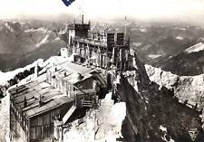 VINTAGE CONTINENTAL SIZE POSTCARD MOUNT ZUGSPITZE GERMANY'S HIGHEST 1953 RPPC picture