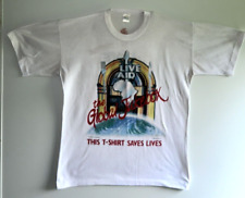 Live Aid Queen Freddie Mercury Shirt Vint Band Aid Trust Wembley Stadium 1985 picture