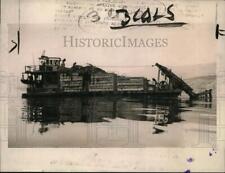 1922 Press Photo American potash-harvesting boat pulls potash from kelp picture