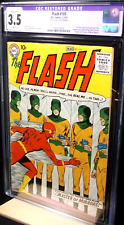 The Flash #105 Mar59 CGC 3.5 Restored Top Edge of Cover Trimmed picture