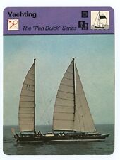 The Pen Duick Series - Sailing Yachting   Sportscasters Card  picture
