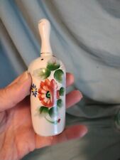 Handpainted Vintage Porcelain scoop, minature, mint condition MCM Made In Japan picture