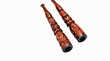 New 4 pcs Pure Red wooden 5 inch cigarette holder smoking tobacco pipe handmade picture