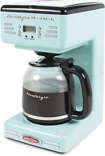 Retro 12-Cup Programmable Coffee Maker With LED Display,New free freight picture