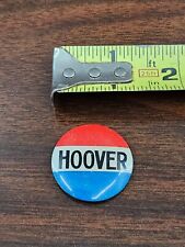 HOOVER 1928 Litho Campaign Button Vintage  Reproduction picture