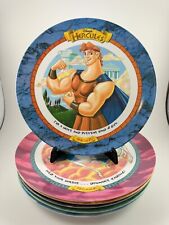 Vintage McDonald's 1997 Disney Hercules Collectors Plates Complete Set of 6 picture