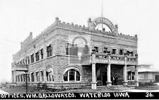 William Galloway Co Office Building Waterloo Iowa IA Reprint Postcard picture