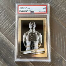 2023 G.A.S. Trading Cards Tupac Shakur Silver Rain /10  PSA 7 NMT None Higher picture