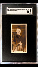 Charlie Chaplin 1930 J. Millhoff & Co In The Public Eye #18 SGC 6 Pop 1 picture
