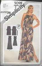 Vintage Simplicity #5098 Misses' Pullover Dress in 2 :Lengths - Size 6-8 picture