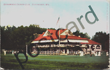 1908 OCONOMOWOC WI, Country Club, golf, Munger postcard jj312 picture