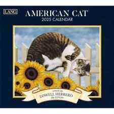 Lang Companies,  American Cat by Lowell Herrero 2025 Wall Calendar picture