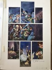 The Hobbit Interior Page. Bilbo Finding the Arkenstone. Art By David Wenzel picture