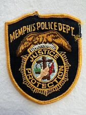 VTG Memphis Police DEPT Justice Protection Tennessee 3x3.5 In Patch Look Photos picture