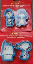 4 Vintage Peanuts Cookie Cutters Snoopy Doghouse Charlie Brown Lucy NIP picture
