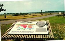 Vintage Postcard- Pickett's Charge, Gettysburg, PA UnPost 1960s picture