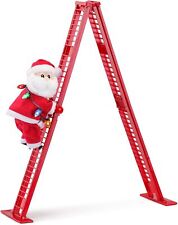 miniature super climbing musical animated indoor christmas decorations. picture