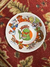 Vintage Kiln Craft The Muppet Show Multi Character Bowl 1978 Henson England picture
