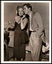 Virginia Field + Marshall Thompson in Dial 1119 (1950) ORIG VINTAGE PHOTO M 76 picture