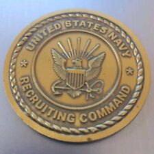 USN US Navy Recruiting Command JFK Quote 50mm Challenge Coin picture