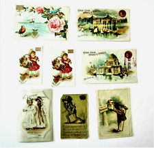 8 Victorian 1880's Stove & Range Trade Cards - Garland, Gold Coin, Peninsular + picture