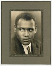 Paul Robeson 1930 Portrait Photo 7x9 Athlete Actor Civil Rights Leader J13027 picture