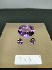 Andara Crystal Purple Oval Cutting 30mm and round 10mm for jewelry set (333) picture