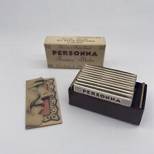 Vintage Personna Hollow Ground Precision Blades 10 Pack New Old Stock picture