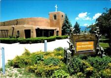 Taos, NM New Mexico  OUR LADY OF GUADALUPE CHURCH  4X6 Vintage Chrome Postcard picture