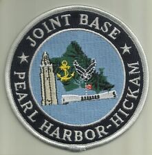 PEARL HARBOR HICKAM JOINT BASE USAF U.S. NAVY PATCH AIRCRAFT WARSHIPS SOLDIER picture