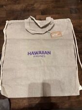 New Hawaiian Airlines Canvas Cotton Tote Bag picture