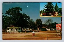 Wisconsin Dells WI-Wisconsin, Chap's Cabin Motel Advertising, Vintage Postcard picture