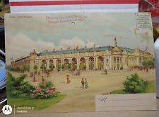 1904 St Louis Worlds Fair 9X6 Hold To Light Postcard Palace Of  Manufacturers picture