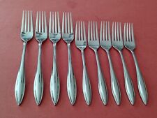 9pc Lenox SCULPT 18/10 Stainless 5 SALAD & 4 DINNER FORKS China  picture