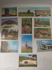 Vintage Postcards Lot Of 69 Unposted Flowers Churches Mountains Hotels Ect. picture