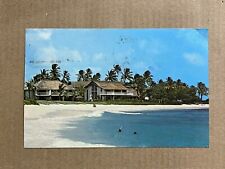 Postcard Kauai Kiahuna Poipu Beach Hawaii Snorkeling Snorkelers Vintage PC picture