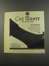 1956 Cox Moore of England Socks Ad - The Fleur-De-Lys picture