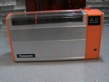 1974 Panasonic Transistor Radio Orange Model R1492 Working picture