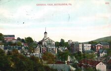 Postcard PA Bethlehem Pennsylvania Birds Eye View Posted 1911 Vintage PC J4663 picture