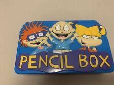 Vintage 1998 Rugrats Pencil Box Vtg Chuckie Tommy Angelica  picture
