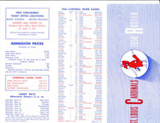 1956 st. Louis cardinals roster sheet bxguide em picture