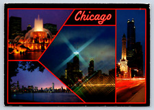Vintage Postcard Chicago Illinois 1982 picture