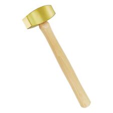2 Pound Solid Brass Non-Sparking Hammer with Hickory Wood HandleNon Marring picture