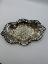 Vintage Silver-Plated Oval Dish picture