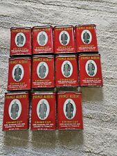 prince albert tobacco Tins Lids Complete 11 Total Vibrant Red Rectangle  Shape picture