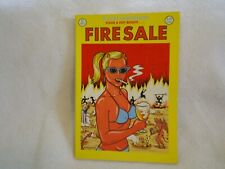 FIRE SALE - 1989- 1st PRINTING - RIP OFF PRESS - LARRY TODD BENEFIT - KINNEY picture