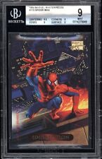 1994 Marvel Masterpieces #115 Spider-Man BGS 9 Mint New Case Graded Avengers MCU picture