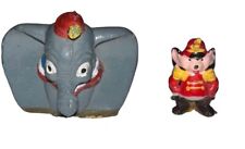 Vintage Marx Disneykins Dumbo and Timothy Mouse Miniature Plastic Figurines picture
