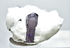 Transparent FullTerminated Fluorescent Purple Scapolite Crystal Specimen 33 Crt picture