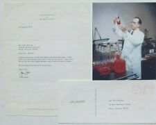 Jonas Salk Prominent Medical Researcher Polio Vaccine Signed [TLS] Typed Letter picture
